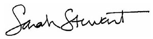 image of Comissioner Stewart's signature