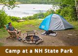 Camp at a NH State Park
